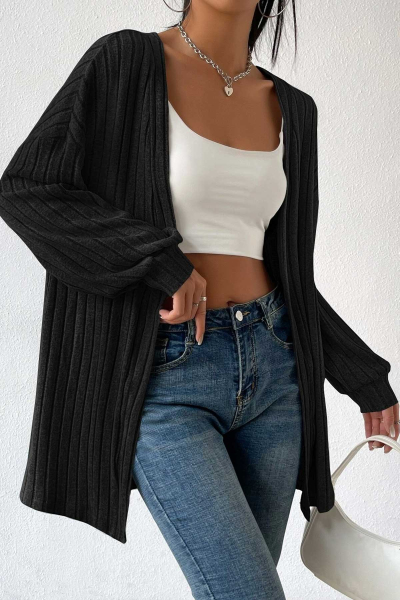 Shein abrigo negro